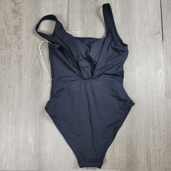 Everlane The Square-Neck One-Piece Black NWT / NWOT - Picture 5 of 5